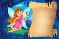 Parchment in fairy tale cave image 3