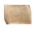 Parchment Old Paper. Royalty Free Stock Photo