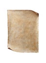 Parchment paper background. Royalty Free Stock Photo