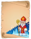 Parchment with Sinterklaas theme 1