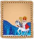 Parchment with Sinterklaas theme 5