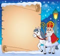 Parchment with Sinterklaas theme 4