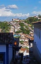 Parcial view of Ouro Preto, Brazil Royalty Free Stock Photo