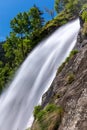 Parcines waterfall, South Tyrol Royalty Free Stock Photo