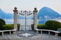 Parco Civico-Ciani in the town of Lugano, canton of Ticino, Switzerland Royalty Free Stock Photo