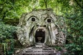 Parco dei Mostri (Park of the Monsters) in Bomarzo, Lazio, Italy Royalty Free Stock Photo