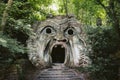 Parco dei Mostri Park of the Monsters in Bomarzo, province of Viterbo, Lazio, Italy Royalty Free Stock Photo