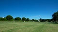 Parco Teodorico with Theoderic mausoleum in the background