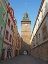 Pardubice, Czech Republic. The green tower one of the symbols of the city