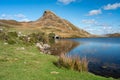 Pared y Cefn-hir mountain during autumn in the Snowdonia National Park, Dolgellau, Wales