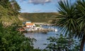 Paremata Boatsheds, Wellington Royalty Free Stock Photo