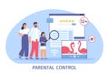 Parental Control Content Composition Royalty Free Stock Photo