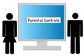 Parental controls Royalty Free Stock Photo