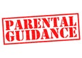 PARENTAL GUIDANCE Royalty Free Stock Photo