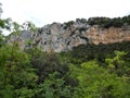 Parete san paolo in arco rock climbing area Royalty Free Stock Photo