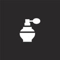 parfume icon. Filled parfume icon for website design and mobile, app development. parfume icon from filled italy collection