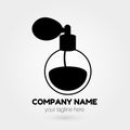 Parfume logo modern and simple. Parfume Shop Ilustration. Vector Illustration