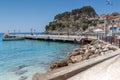 Amazing summer view of town of Parga, Epirus, Greece