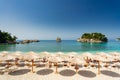 Parga. Greece. Krioneri beach Royalty Free Stock Photo