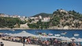 parga greece summer tourist resort