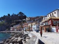 Parga greece tourist resort by the sea