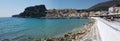 parga tourist resort in greece sea beach in spring sea beach
