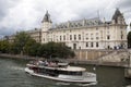 Architecture at the seine in the centrum of Paris, France Royalty Free Stock Photo