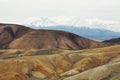 Parinacota and Pomerape viewed from Royalty Free Stock Photo