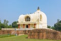 Parinirvana Stupa and temple, Kushinagar, India Royalty Free Stock Photo