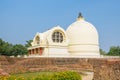 Parinirvana Stupa and temple, Kushinagar, India Royalty Free Stock Photo