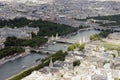 Paris from above Royalty Free Stock Photo