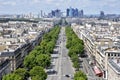 Paris from above Royalty Free Stock Photo