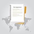 Paris agreement climate accord paper document international