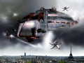 Paris alien invasion