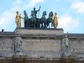 Paris - Arc du Carrousel Royalty Free Stock Photo