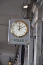 Paris,august 18-Rolex Clock