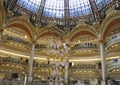 Paris,August 17,2013- Galeries La Fayette interior