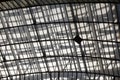 Ceiling beams and shadows in MusÃÂ©e d`Orsay