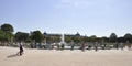 Paris,august 18,2013-Tuilleries Garden Fountain