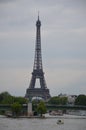 Vue de la Tour Eiffel, View of the Eiffel tower in Paris