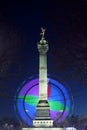 Paris Bastille Column, Place, Party, Foraine Royalty Free Stock Photo