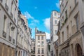 Paris, beautiful building, typical parisian facade