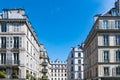 Paris, beautiful buildings in the 11e arrondissement