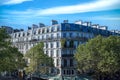 Paris, beautiful buildings Royalty Free Stock Photo