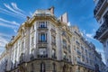 Paris, beautiful facades Royalty Free Stock Photo