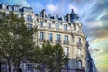 Paris, beautiful facades quai Voltaire