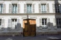 Paris, beautiful facades rue de Sevres Royalty Free Stock Photo