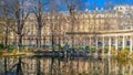 Paris, the parc Monceau Royalty Free Stock Photo