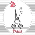 Paris bike card