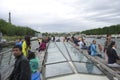 Paris boat tour on the river Seine